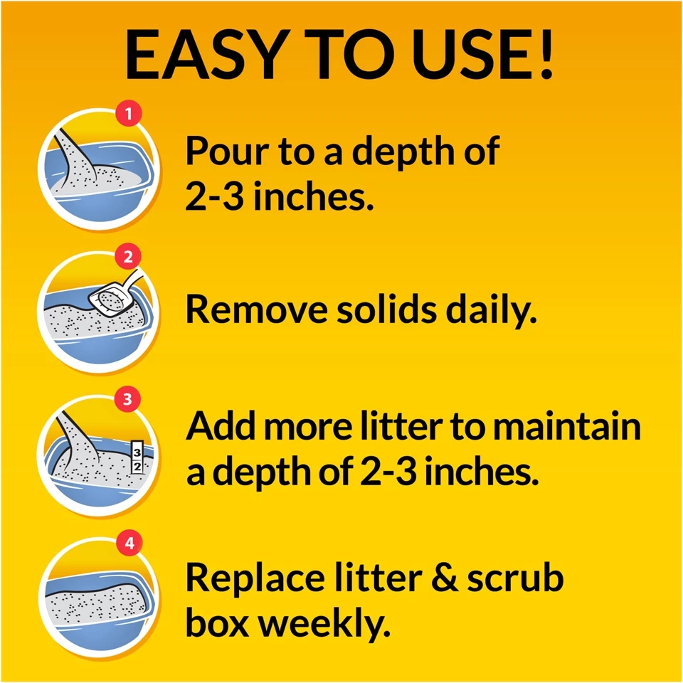 Tidy Cat Non-Clumping 24/7 Performance Cat Litter - 20 LBS 8 Tidy Cat Non-Clumping 24/7 Performance Cat Litter - 20 LBS - Image 8