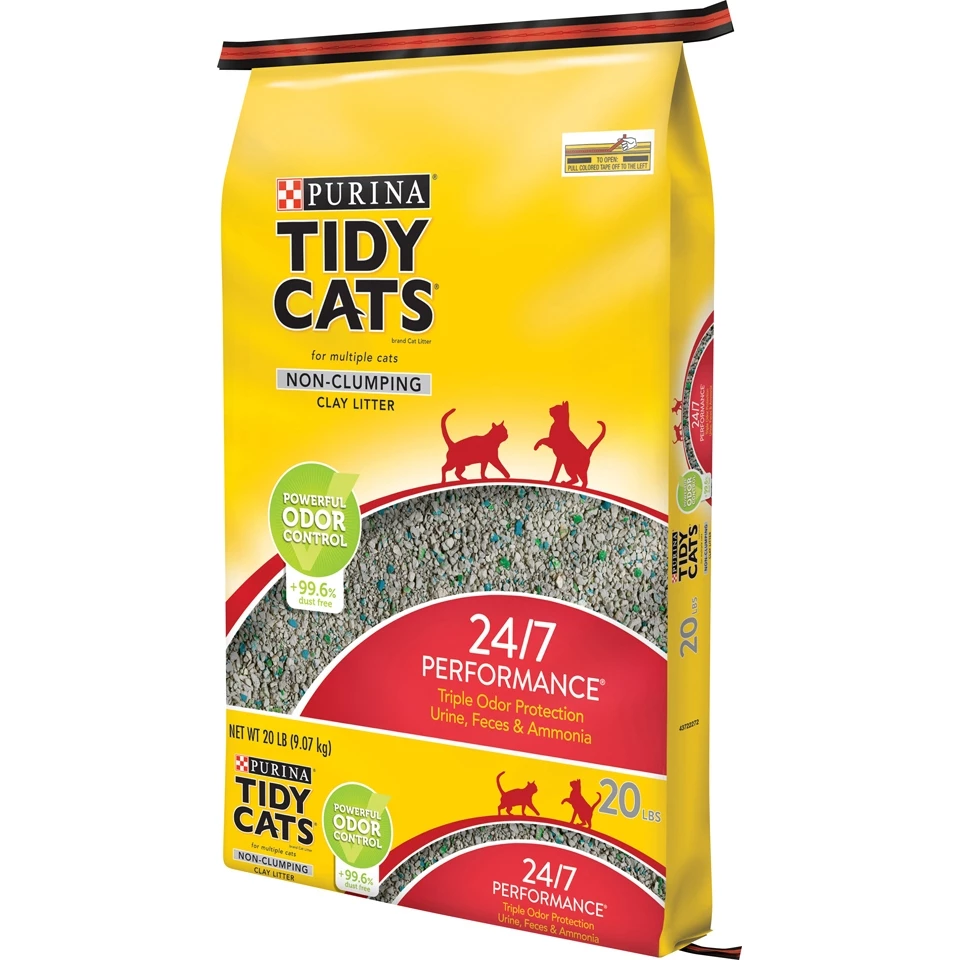 Tidy Cat Non-Clumping 24/7 Performance Cat Litter - 20 LBS 2 Tidy Cat Non-Clumping 24/7 Performance Cat Litter - 20 LBS - Image 2