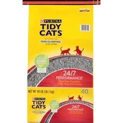Tidy Cat Non-Clumping 24/7 Performance Cat Litter - 40 LBS