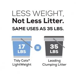 Tidy Cat LightWeight Litter - 17 LBS -Outlet Farm & Pet Store 00070230153678 cf sik03 jpeg 3