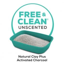 Tidy Cats Free & Clean Unscented Cat Litter - 35 LBS -Outlet Farm & Pet Store 00070230168580 cf itk jpeg 3