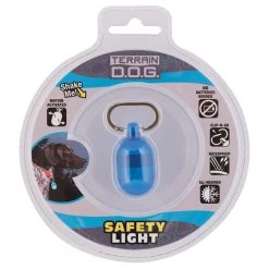 Terrain D.O.G. Waterproof Motion-Activated Blinking Safty Light for Dog Collar