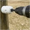 Zareba Duralator Wood Post Self-Drilling Insulator