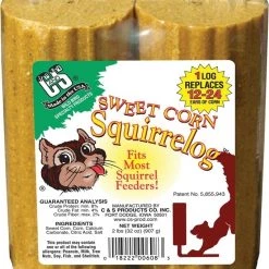 C&S Products CS608 Sweet Corn Squirrel Log - 32 oz