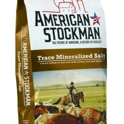 American Stockman Trace Mineralized Salt 50lb Bag