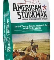 American Stockman Selenium 90 Ag Salt – 50 lb Bag