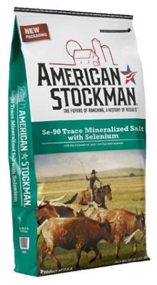 American Stockman Selenium 90 Ag Salt – 50 lb Bag 1 American Stockman Selenium 90 Ag Salt – 50 lb Bag