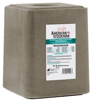 American Stockman Selenium 90 Block Ag Salt – 50 lbs 1 American Stockman Selenium 90 Block Ag Salt – 50 lbs