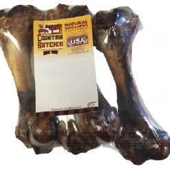 Natural Dog Chews Pork Bones, 3 Pack, For Small/Medium/Large Dogs