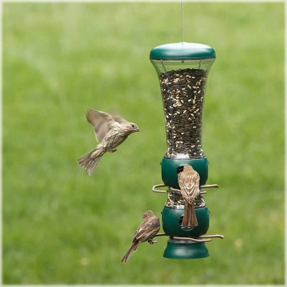 Garden Song Select-A-Bird Tube Bird Feeder 2 Garden Song Select-A-Bird Tube Bird Feeder - Image 2