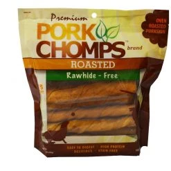 Scott Pet Pork Chomps Roasted Twists, 15 count