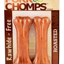Scott Pet Pork Chomps 4.5" Roasted Pressed Bones, 2 count