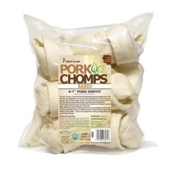 Scott Pet Pork Chomps Baked 6-7" Pork Knotz, 6 count