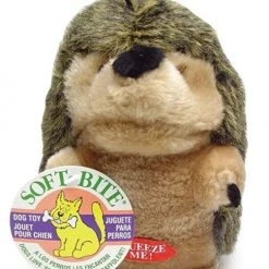 Aspen Pet Booda Soft Bite Plush Hedgehog Large Dog Toy
