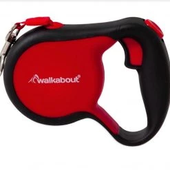 Petmate Walkabout Small Retractable Leash, Red