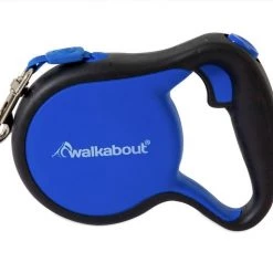 Petmate Walkabout Medium Retractable Leash, Blue