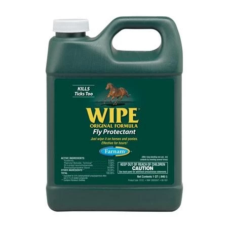 Farnam Wipe Fly Protect. Fly/Pest Control Qt. 1 Farnam Wipe Fly Protect. Fly/Pest Control Qt.
