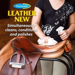 Farnam Leather New Easy-Polishing Glycerine Saddle Soap - 16 oz -Outlet Farm & Pet Store 1590050 3 1