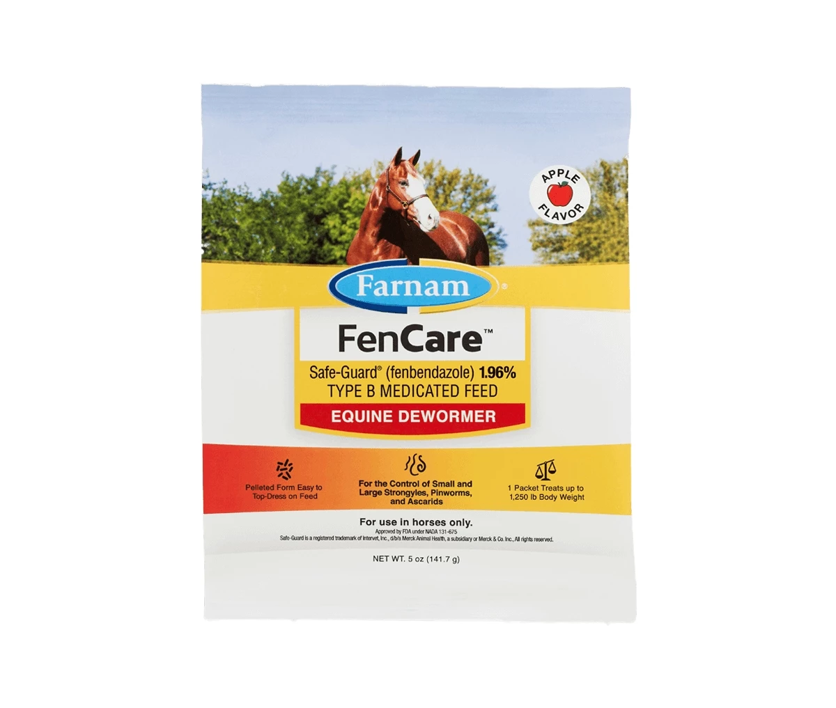 Farnam FenCare Safe-Guard (fenbendazole) 1.96% TYPE B Medicated Feed – 5 oz 1 Farnam FenCare Safe-Guard (fenbendazole) 1.96% TYPE B Medicated Feed – 5 oz