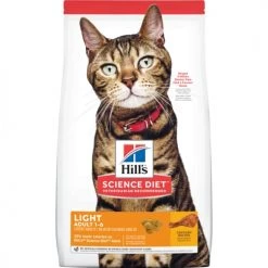 Hill's Science Diet Adult Light cat food - 4 lbs