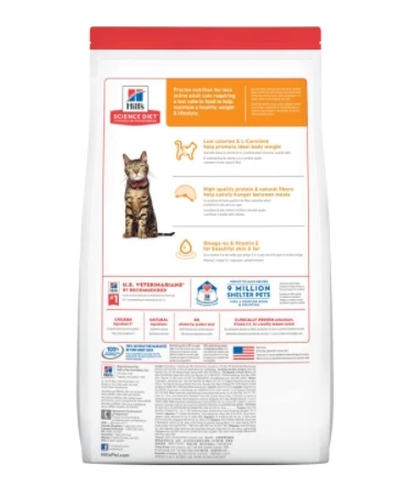 Hill's Science Diet Adult Light cat food 7lb 2 Hill's Science Diet Adult Light cat food 7lb - Image 2