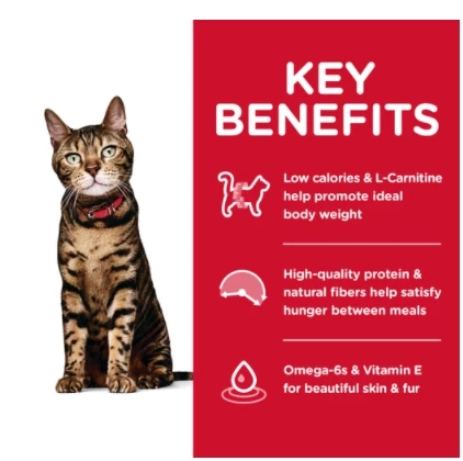 Hill's Science Diet Adult Light cat food 7lb 3 Hill's Science Diet Adult Light cat food 7lb - Image 3