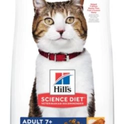 Hill's Science Diet Adult 7+ Chicken Recipe cat food 4lb