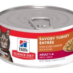 Hill's Science Diet Adult Savory Turkey Entrée Cat Food 5.5oz