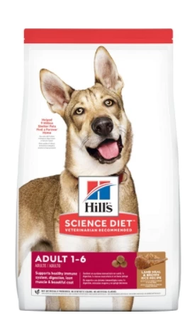 Hill's Science Diet Adult Lamb Meal & Brown Rice Recipe dog food 15.5lb 1 Hill's Science Diet Adult Lamb Meal & Brown Rice Recipe dog food 15.5lb