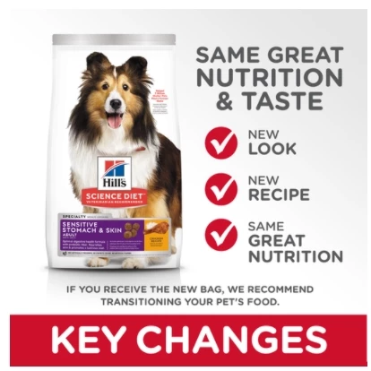 Hill's Adult Sensitive Stomach & Skin Dog Food 15.5lb 3 Hill's Adult Sensitive Stomach & Skin Dog Food 15.5lb - Image 3