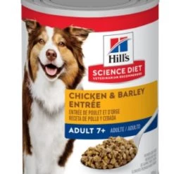 Adult 7+ Chicken & Barley Entrée Dog Food 13oz