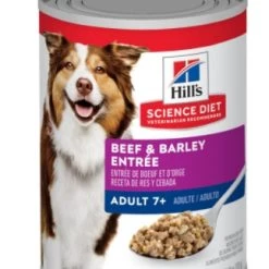 Hill's Science Diet Adult 7+ Beef & Barley Entrée dog food 13oz