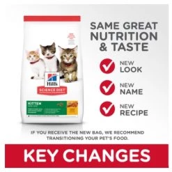 Hill's Science Diet Kitten Chicken Recipe 3.5lb 5 Hill's Science Diet Kitten Chicken Recipe 3.5lb -Outlet Farm & Pet Store 16732210 2