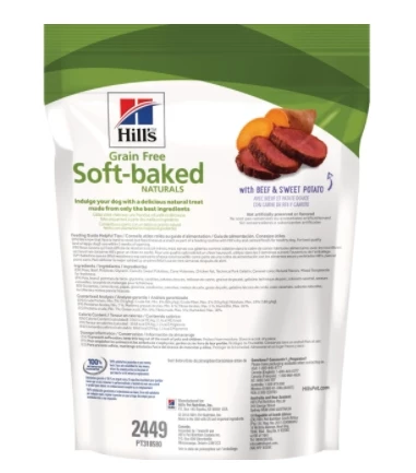 Hill's Grain Free Soft-Baked Naturals with Beef & Sweet Potato dog treats 2 Hill's Grain Free Soft-Baked Naturals with Beef & Sweet Potato dog treats - Image 2