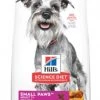 Hill's Science Diet Adult 7+ Small Paws Chicken Meal, Barley & Brown Rice Recipe dog food 4.5lb