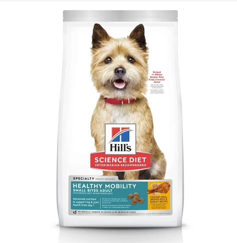 Science Diet Healthy Mobility Small Bites, 4 lb. Bag 1 Science Diet Healthy Mobility Small Bites, 4 lb. Bag