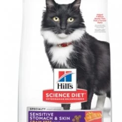 Hill's Science Diet Adult Sensitive Stomach & Skin Grain Free cat food 13lb