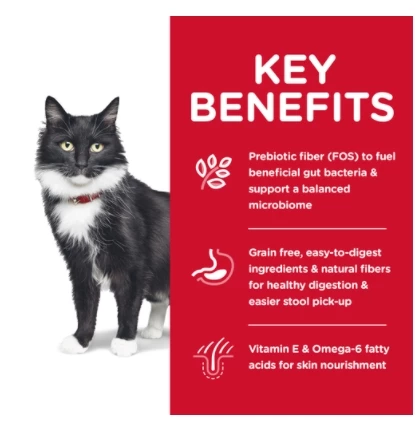 Hill's Science Diet Adult Sensitive Stomach & Skin Grain Free cat food 13lb 3 Hill's Science Diet Adult Sensitive Stomach & Skin Grain Free cat food 13lb - Image 3