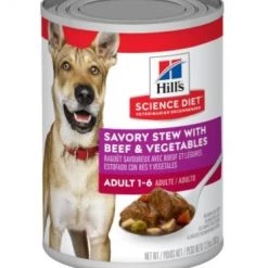 Hill's Science Diet Adult Savory Stew with Beef & Vegetables 12.8 oz