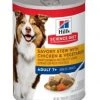 Hill's Science Diet Adult 7+ Savory Stew with Chicken & Vegetables dog food 12.8 oz
