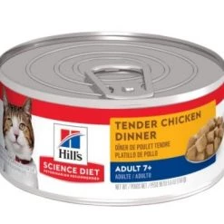 Hill's Science Diet Adult 7+ Tender Chicken Dinner cat food 5.5 oz