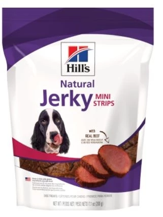 Hill's Natural Jerky Mini-Strips with Real Beef Dog Treat 1 Hill's Natural Jerky Mini-Strips with Real Beef Dog Treat