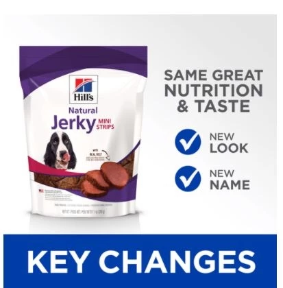 Hill's Natural Jerky Mini-Strips with Real Beef Dog Treat 3 Hill's Natural Jerky Mini-Strips with Real Beef Dog Treat - Image 3