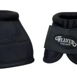 Weaver Black Bell Horse Boots, Medium
