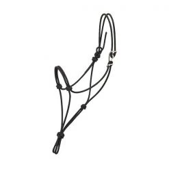 Weaver Leather Silvertip No. 95 Halter with Clip, Average, Black