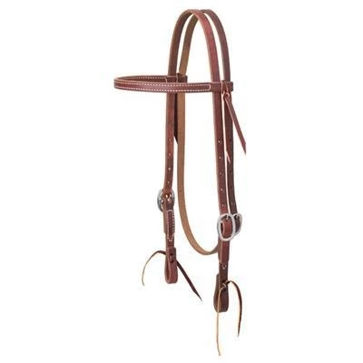 Weaver Leather Working Tack Economy Browband Headstall, 5/8" 1 Weaver Leather Working Tack Economy Browband Headstall, 5/8"
