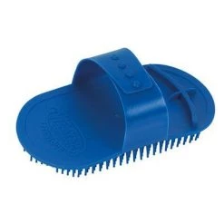 Weaver Leather Massage Brush, Blue