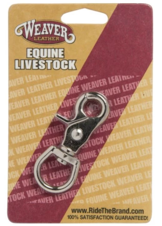 Weaver Nickel-Plated Scissor Snap 1 Weaver Nickel-Plated Scissor Snap