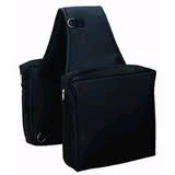 Weaver Leather Saddle Bag Heavy-Duty Nylon Black