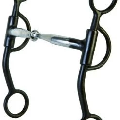 Weaver Leather Professional Thin Style Shank Bit with 5" Sweet Iron Mouth with Copper Inlay